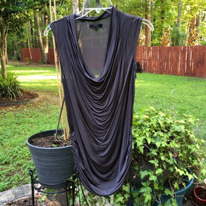 Guess Semi-Sheer Cowl Neck Top 🌼 Size Small